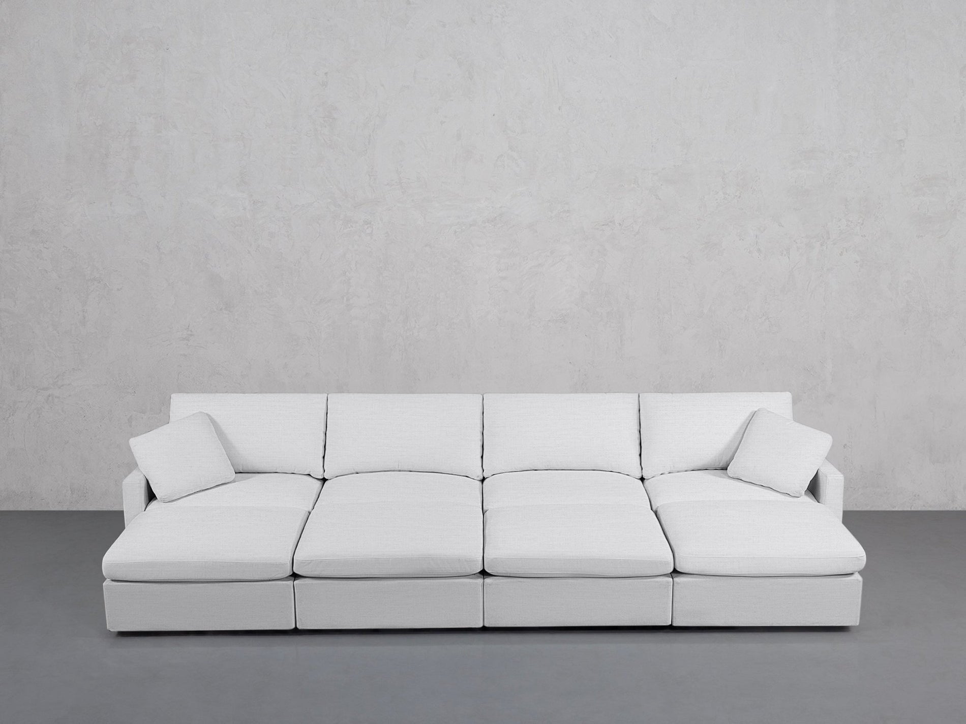 8-Seat Modular Daybed (Thin Arms) - 7th Avenue