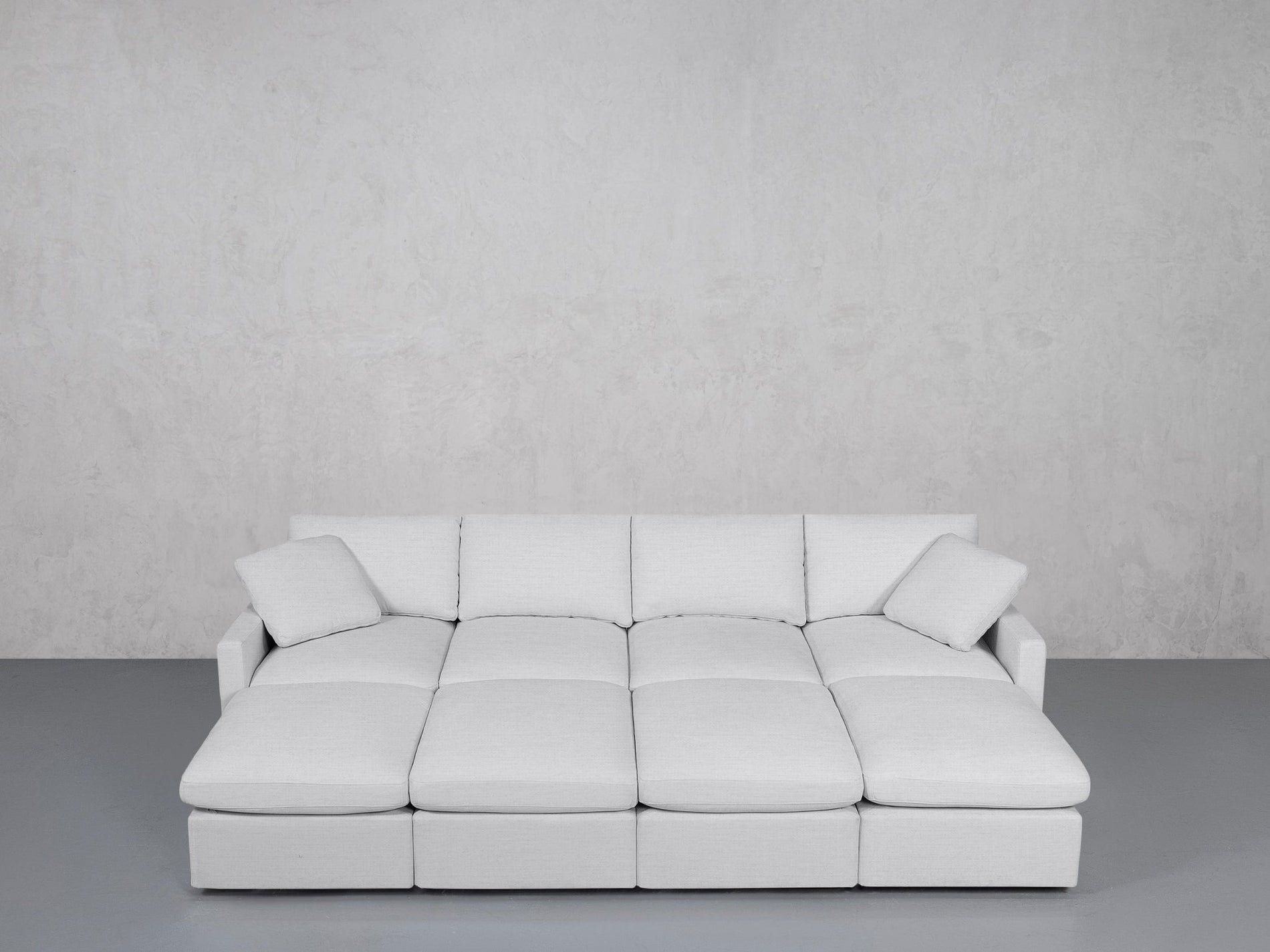 8-Seat Modular Daybed (Thin Arms) - 7th Avenue
