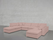 8 - Seat Modular Double Lounger U - Sectional - 7th Avenue