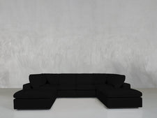 8 - Seat Modular Double Lounger U - Sectional - 7th Avenue