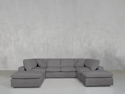 8 - Seat Modular Double Lounger U - Sectional - 7th Avenue