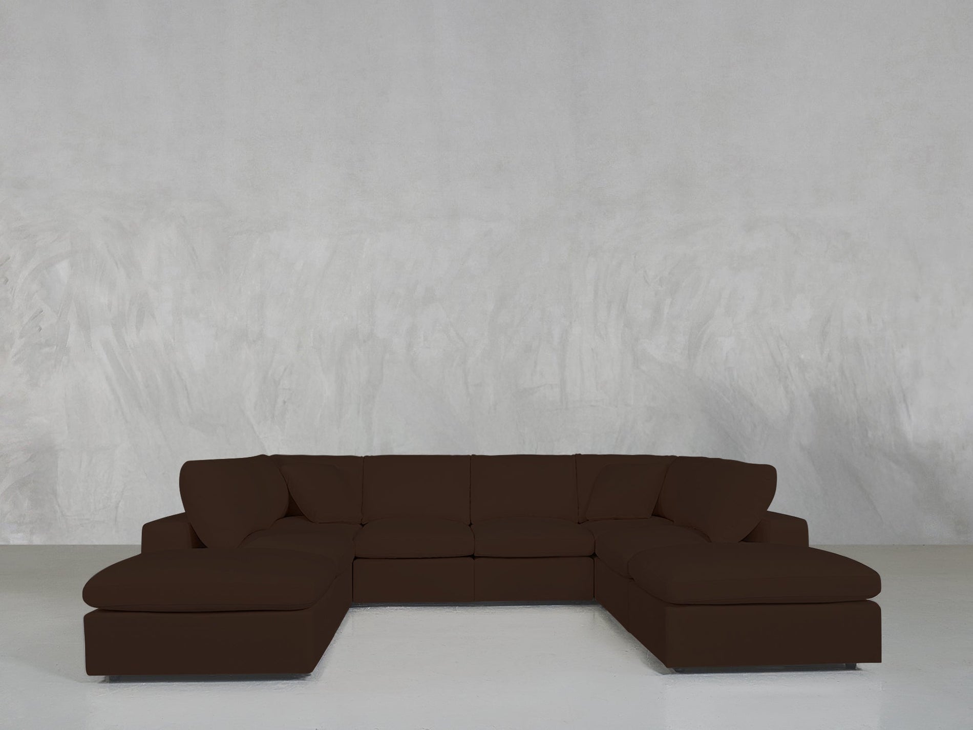 8 - Seat Modular Double Lounger U - Sectional - 7th Avenue
