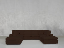 8 - Seat Modular Double Lounger U - Sectional - 7th Avenue