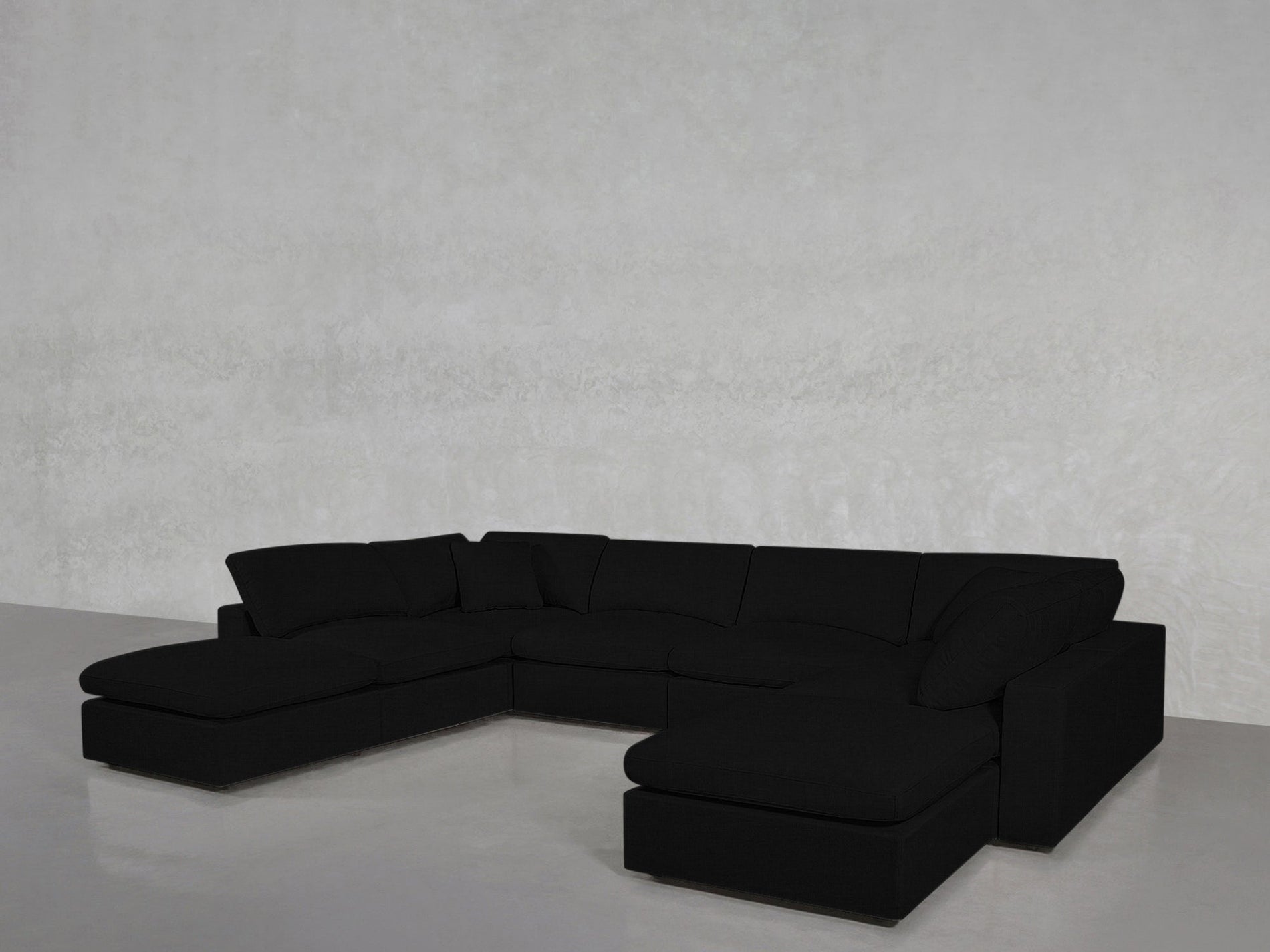 8 - Seat Modular Double Lounger U - Sectional - 7th Avenue