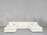8 - Seat Modular Double Lounger U - Sectional - 7th Avenue