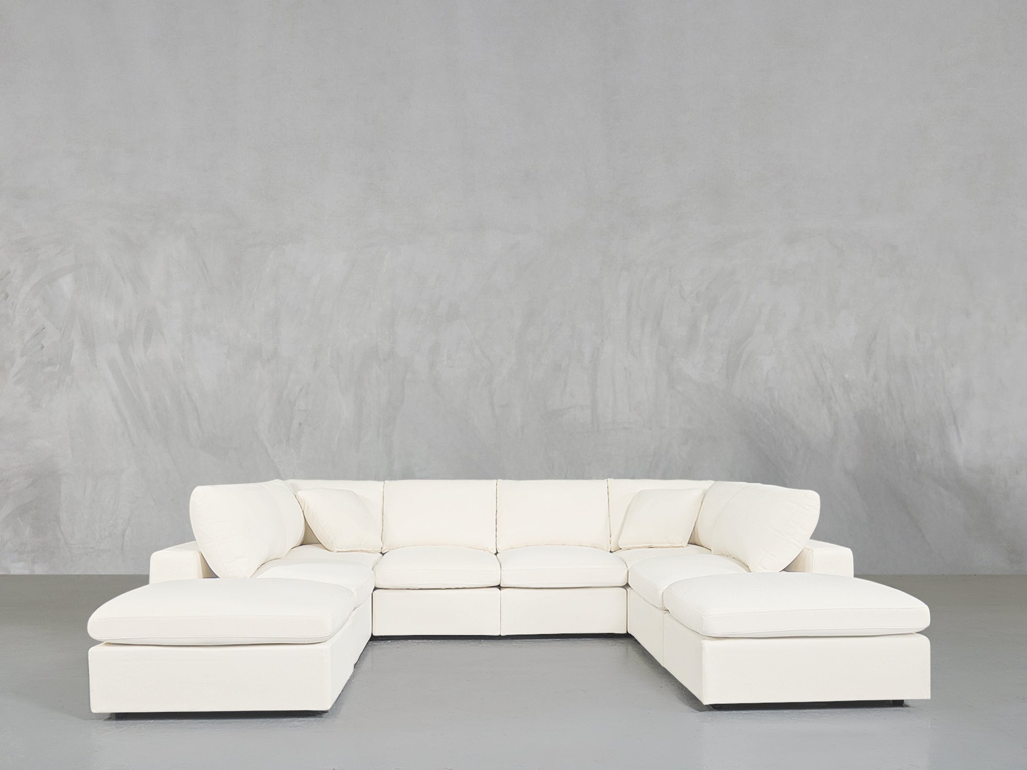 8 - Seat Modular Double Lounger U - Sectional - 7th Avenue