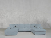 8 - Seat Modular Double Lounger U - Sectional - 7th Avenue
