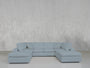8 - Seat Modular Double Lounger U - Sectional - 7th Avenue