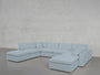 8 - Seat Modular Double Lounger U - Sectional - 7th Avenue