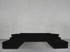 8 - Seat Modular Double Lounger U - Sectional - 7th Avenue