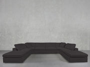 8 - Seat Modular Double Lounger U - Sectional - 7th Avenue