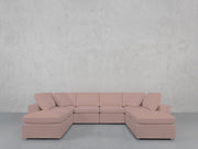 8 - Seat Modular Double Lounger U - Sectional - 7th Avenue