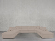 8 - Seat Modular Double Lounger U - Sectional - 7th Avenue