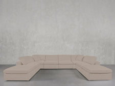 8 - Seat Modular Double Lounger U - Sectional - 7th Avenue