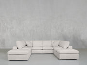 8 - Seat Modular Double Lounger U - Sectional - 7th Avenue