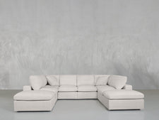 8 - Seat Modular Double Lounger U - Sectional - 7th Avenue