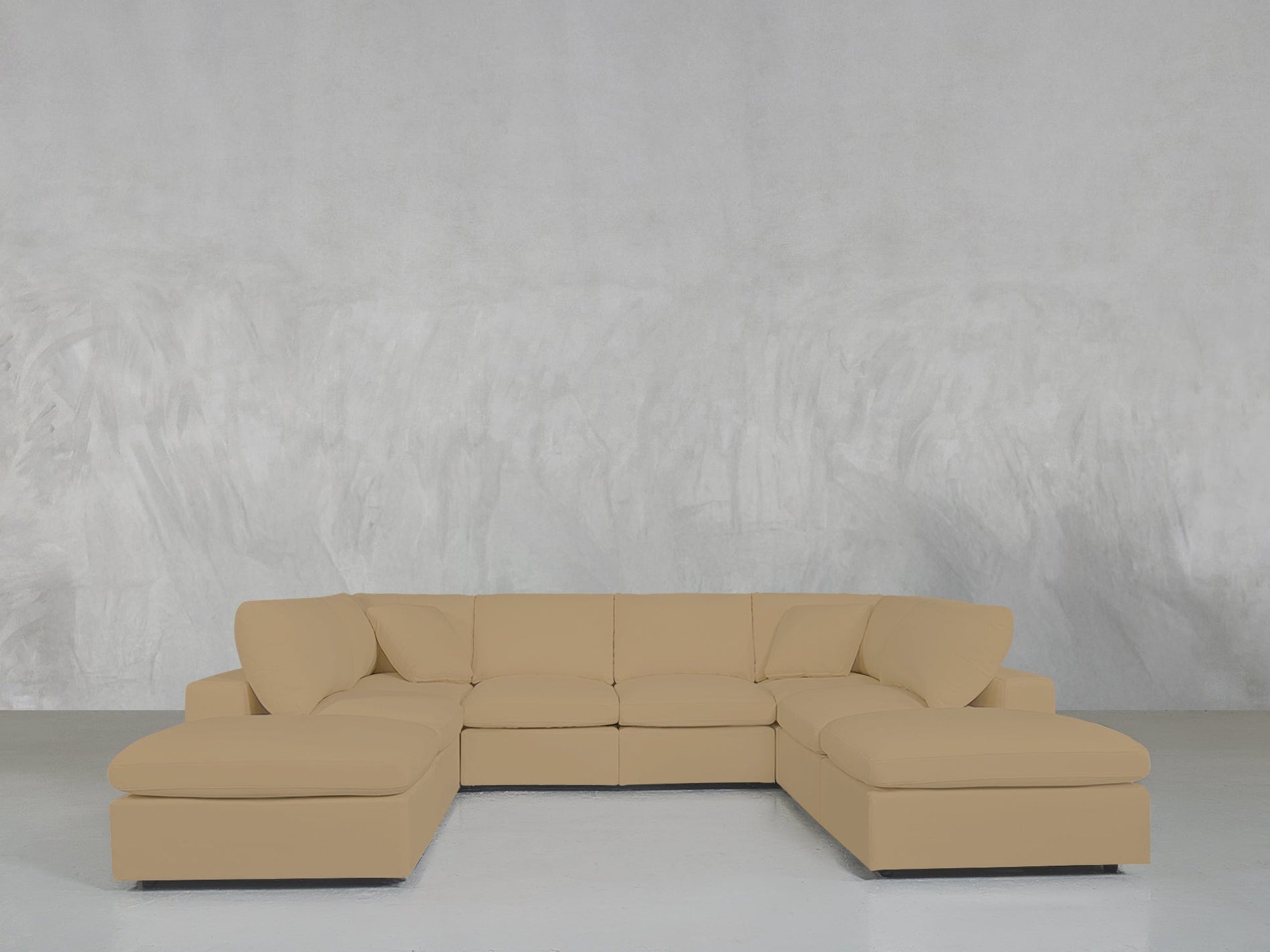 8 - Seat Modular Double Lounger U - Sectional - 7th Avenue