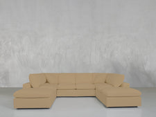 8 - Seat Modular Double Lounger U - Sectional - 7th Avenue