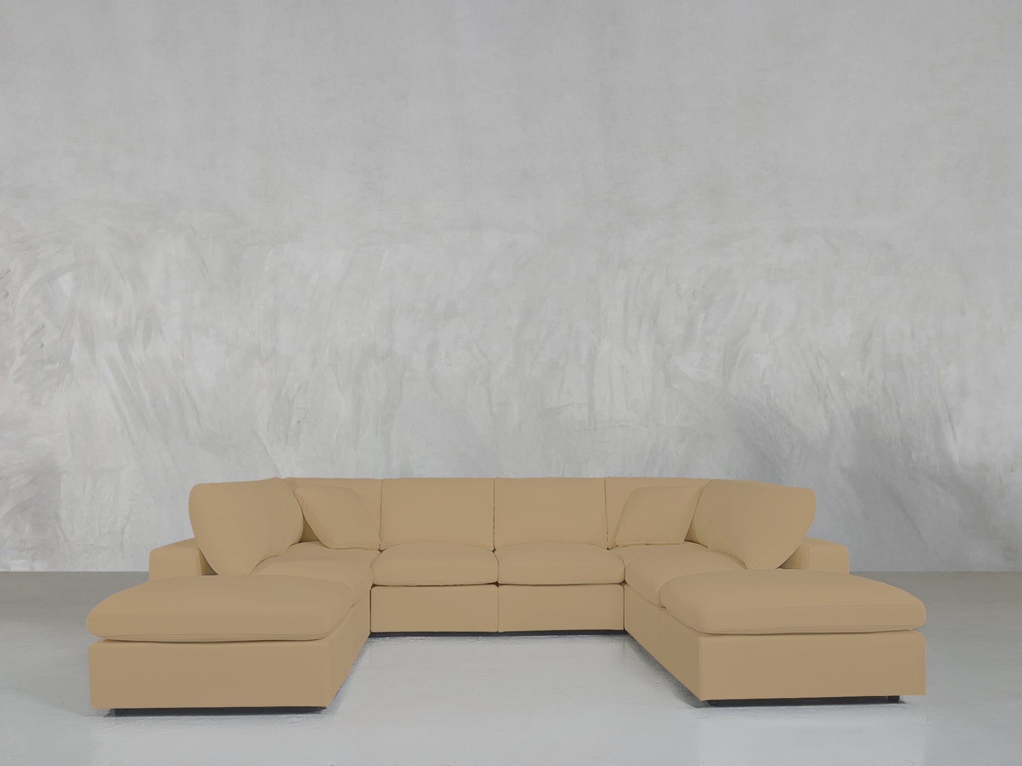 8 - Seat Modular Double Lounger U - Sectional - 7th Avenue