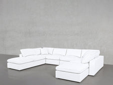 8 - Seat Modular Double Lounger U - Sectional - 7th Avenue