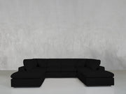 8 - Seat Modular Double Lounger U - Sectional - 7th Avenue