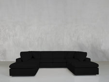 8 - Seat Modular Double Lounger U - Sectional - 7th Avenue
