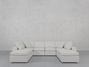 8 - Seat Modular Double Lounger U - Sectional - 7th Avenue
