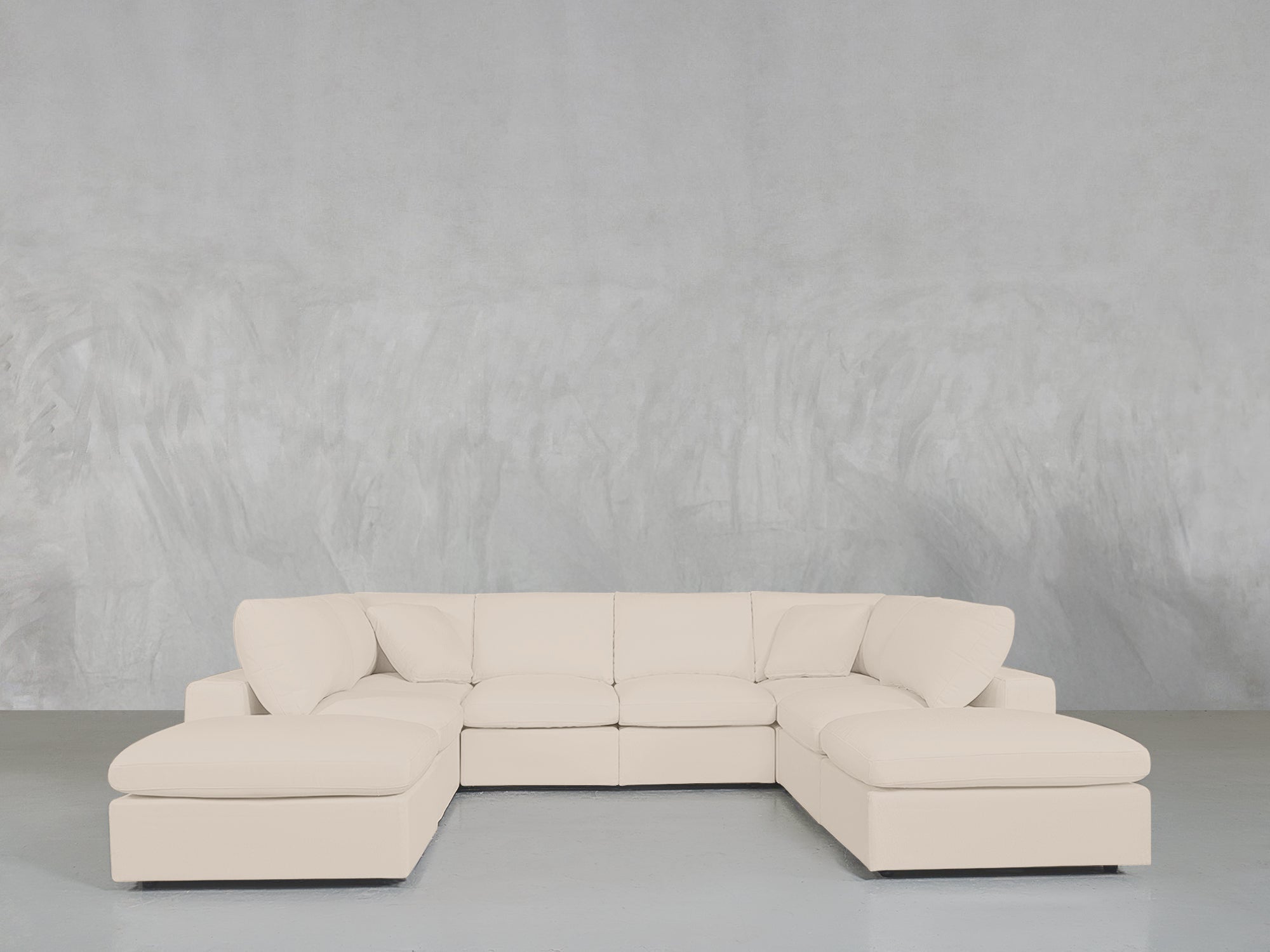 8 - Seat Modular Double Lounger U - Sectional - 7th Avenue