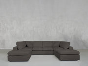 8 - Seat Modular Double Lounger U - Sectional - 7th Avenue