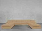 8 - Seat Modular Double Lounger U - Sectional - 7th Avenue
