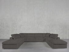 8 - Seat Modular Double Lounger U - Sectional - 7th Avenue
