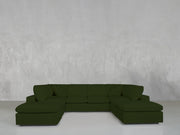 8 - Seat Modular Double Lounger U - Sectional - 7th Avenue