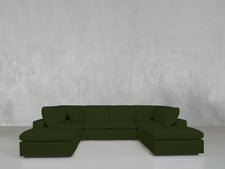 8 - Seat Modular Double Lounger U - Sectional - 7th Avenue