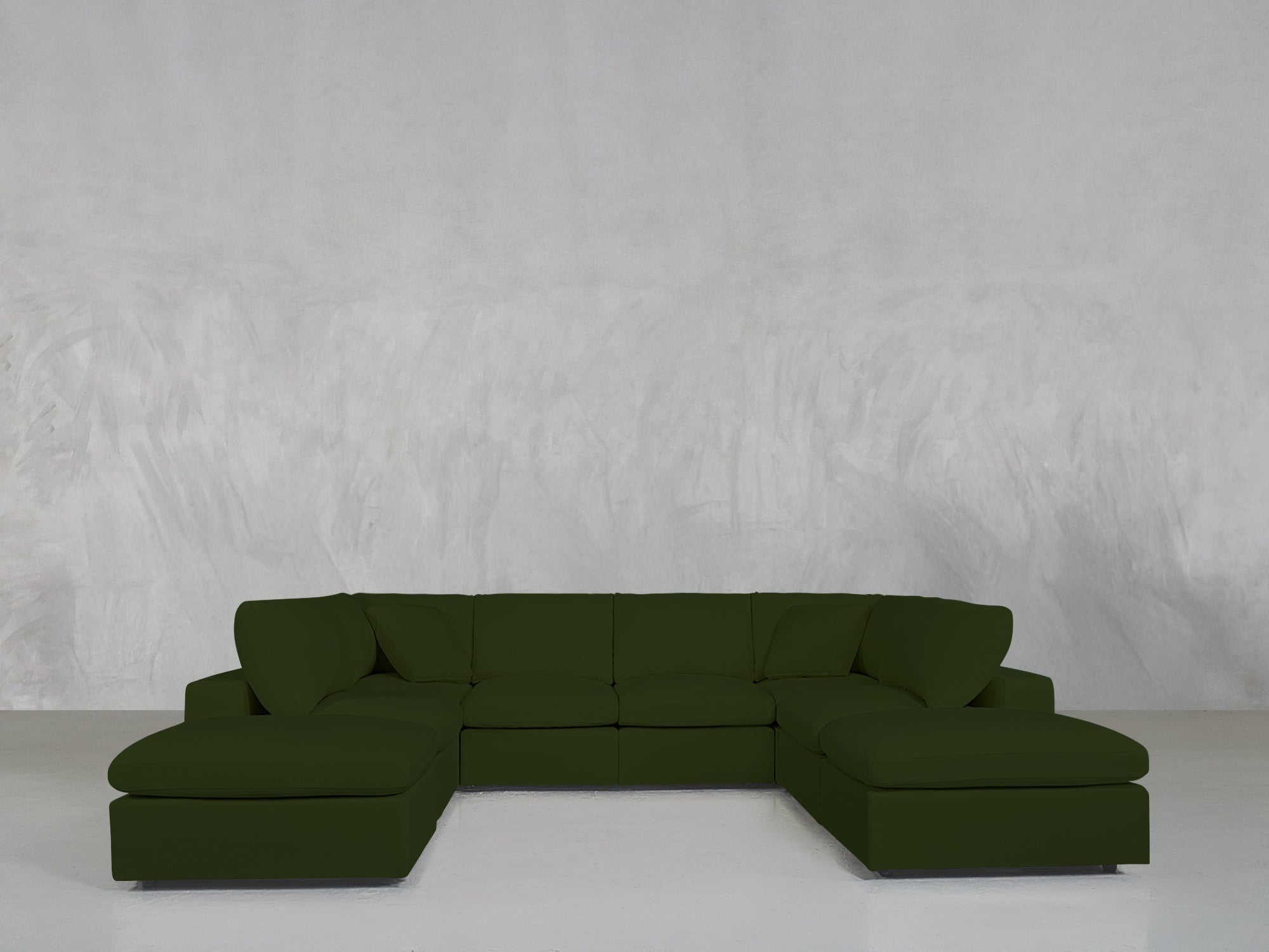 8 - Seat Modular Double Lounger U - Sectional - 7th Avenue
