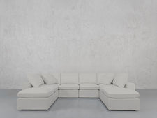 8 - Seat Modular Double Lounger U - Sectional - 7th Avenue