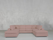 8 - Seat Modular Double Lounger U - Sectional - 7th Avenue