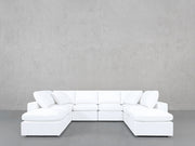 8 - Seat Modular Double Lounger U - Sectional - 7th Avenue