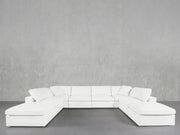 8 - Seat Modular Double Lounger U - Sectional - 7th Avenue