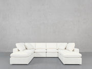 8 - Seat Modular Double Lounger U - Sectional - 7th Avenue