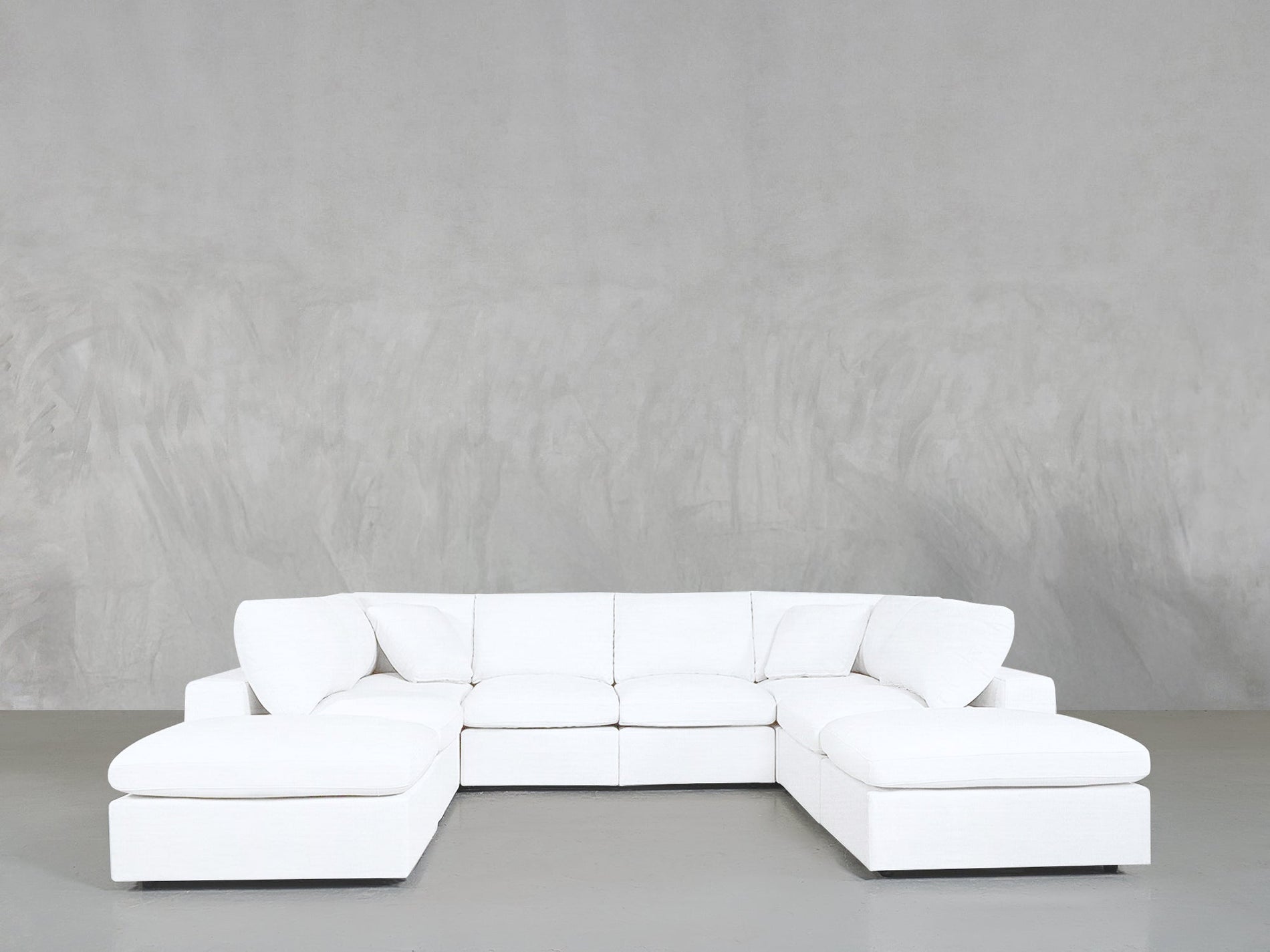 8 - Seat Modular Double Lounger U - Sectional - 7th Avenue