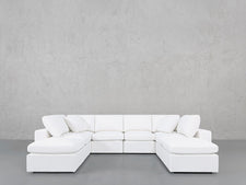 8 - Seat Modular Double Lounger U - Sectional - 7th Avenue