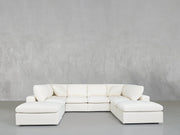 8 - Seat Modular Double Lounger U - Sectional - 7th Avenue