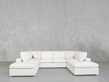 8 - Seat Modular Double Lounger U - Sectional - 7th Avenue