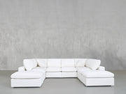 8 - Seat Modular Double Lounger U - Sectional - 7th Avenue