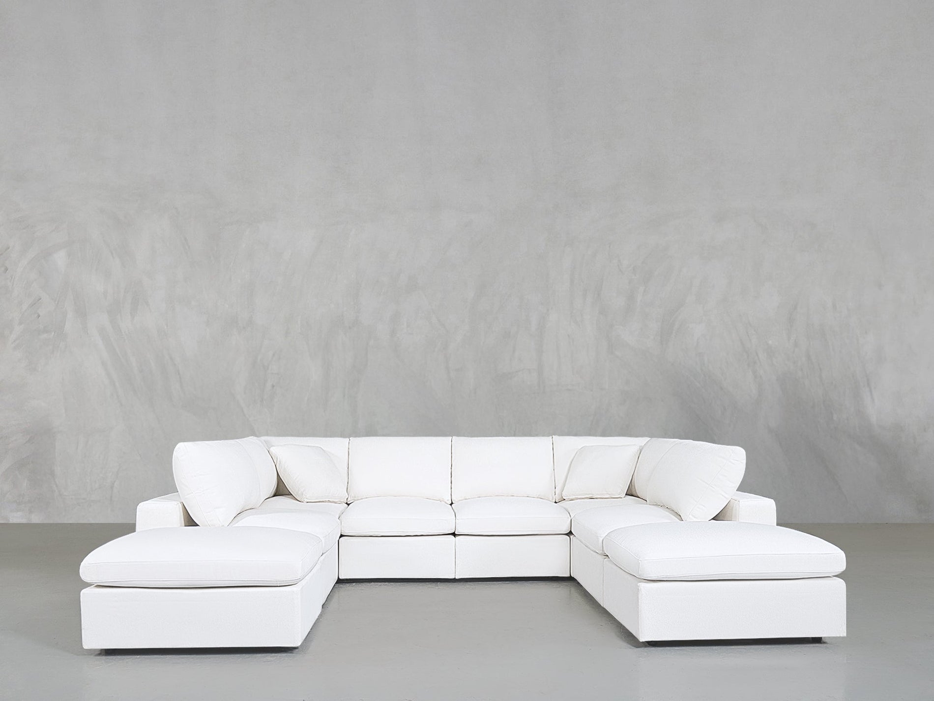 8 - Seat Modular Double Lounger U - Sectional - 7th Avenue