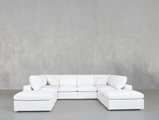 8 - Seat Modular Double Lounger U - Sectional - 7th Avenue