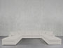 8-Seat Modular Double Lounger U-Sectional