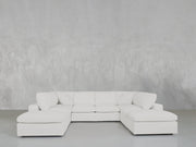 8-Seat Modular Double Lounger U-Sectional