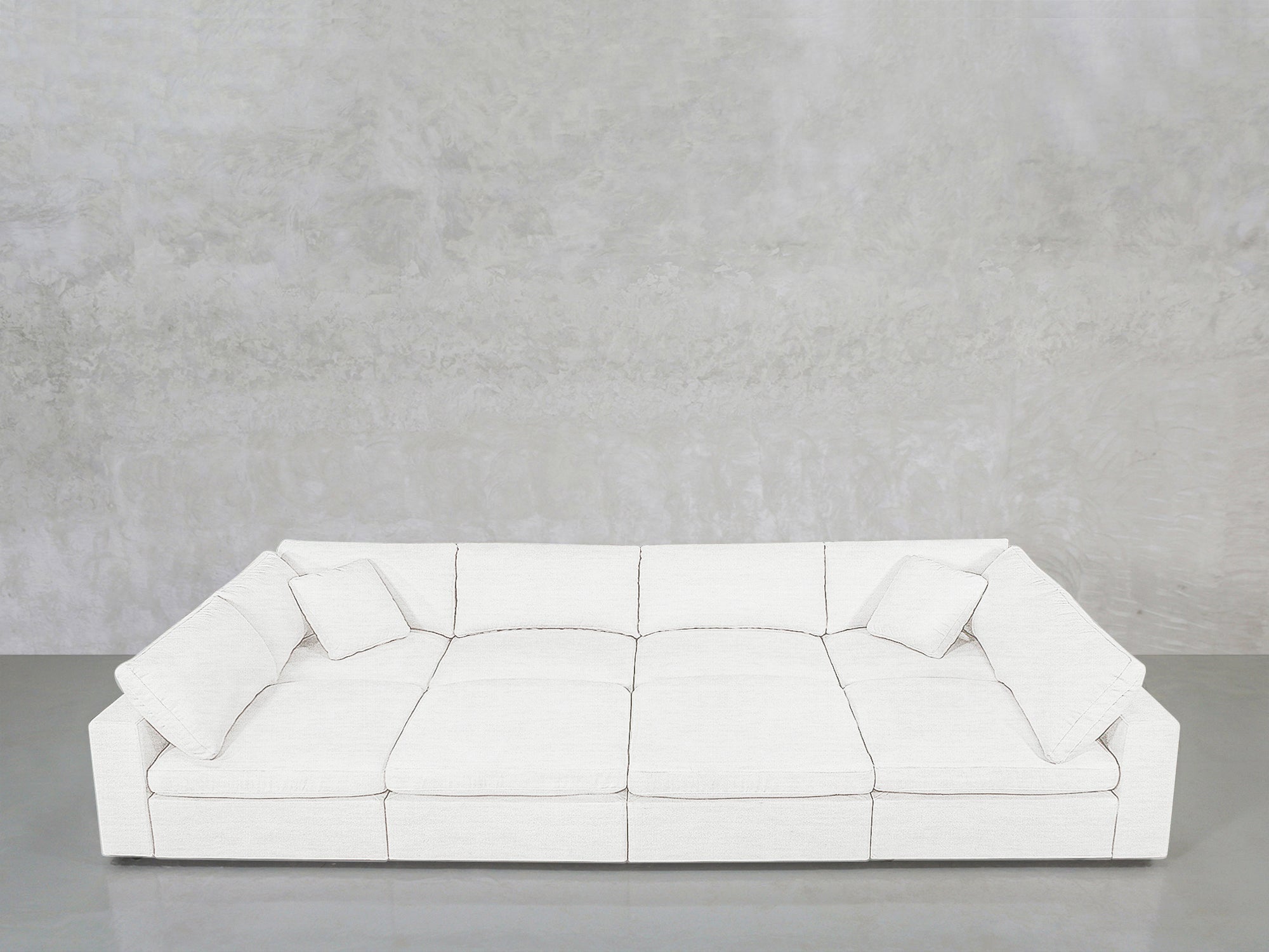 8-Seat Modular Pit Sofa Sectional | 7th Avenue