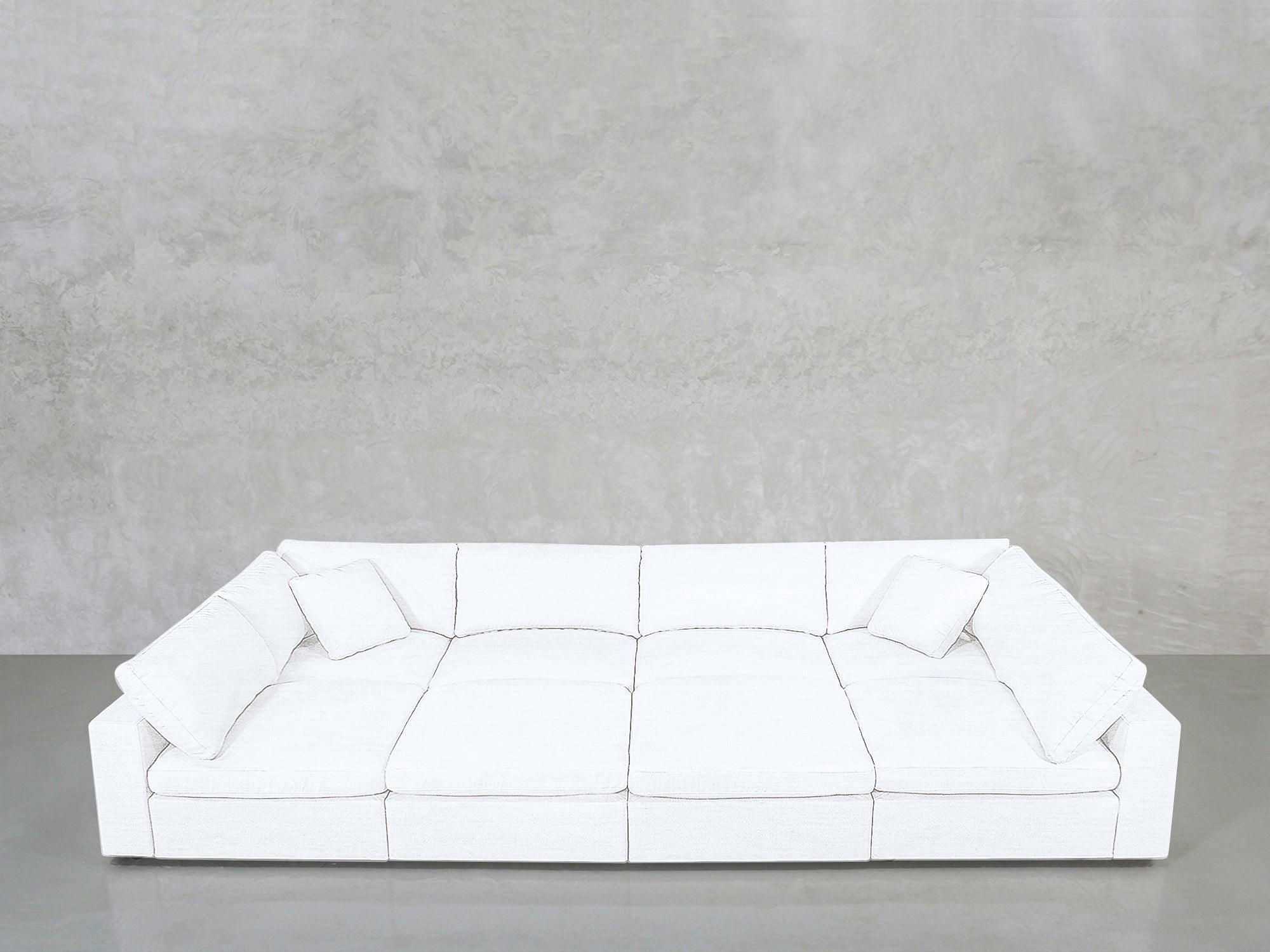 8-Seat Modular Pit Sofa Sectional | 7th Avenue